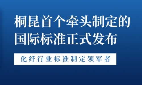 新突破！桐昆首个牵头制定的国际标准正式发布！