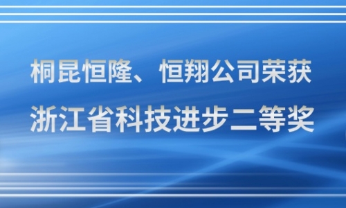 桐昆牌油剂，浙江省科技进步二等奖！